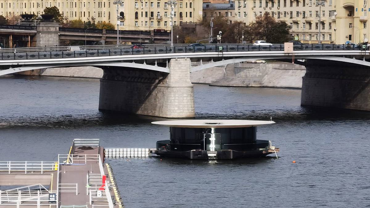 Первый этап работ по углублению дна Москвы-реки завершили в районе Кунцевской луки