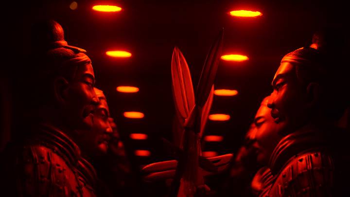 Выставка «Терракотовая армия. Бессмертные воины Китая» на ВДНХ / Фото: Александр Кочубей / Вечерняя Москва