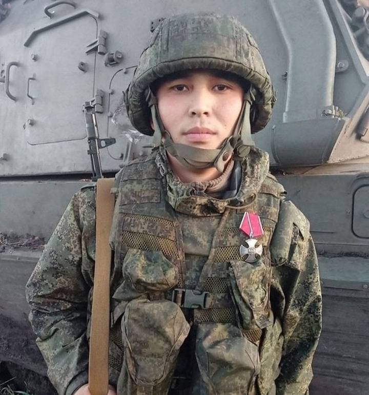 Младший сержант Никита Дулмажапов 
