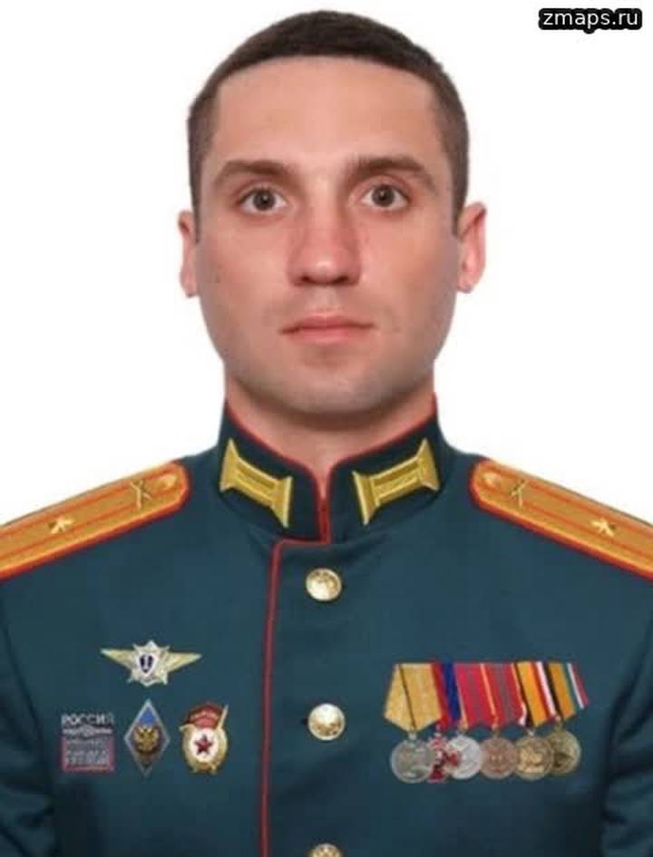 Гвардии майор Станислав Матюнин