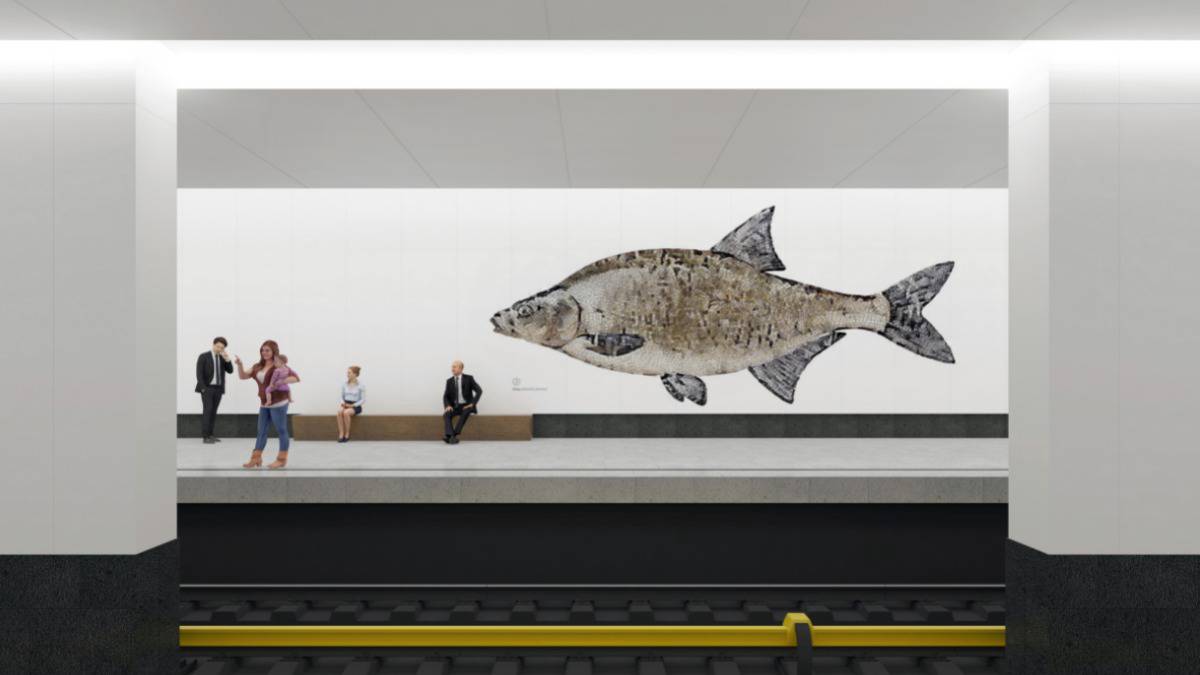 Я столицу узнаю по панно: новую станцию метро «Яхромскую» украсит изображение, посвященное 800-летию Москвы