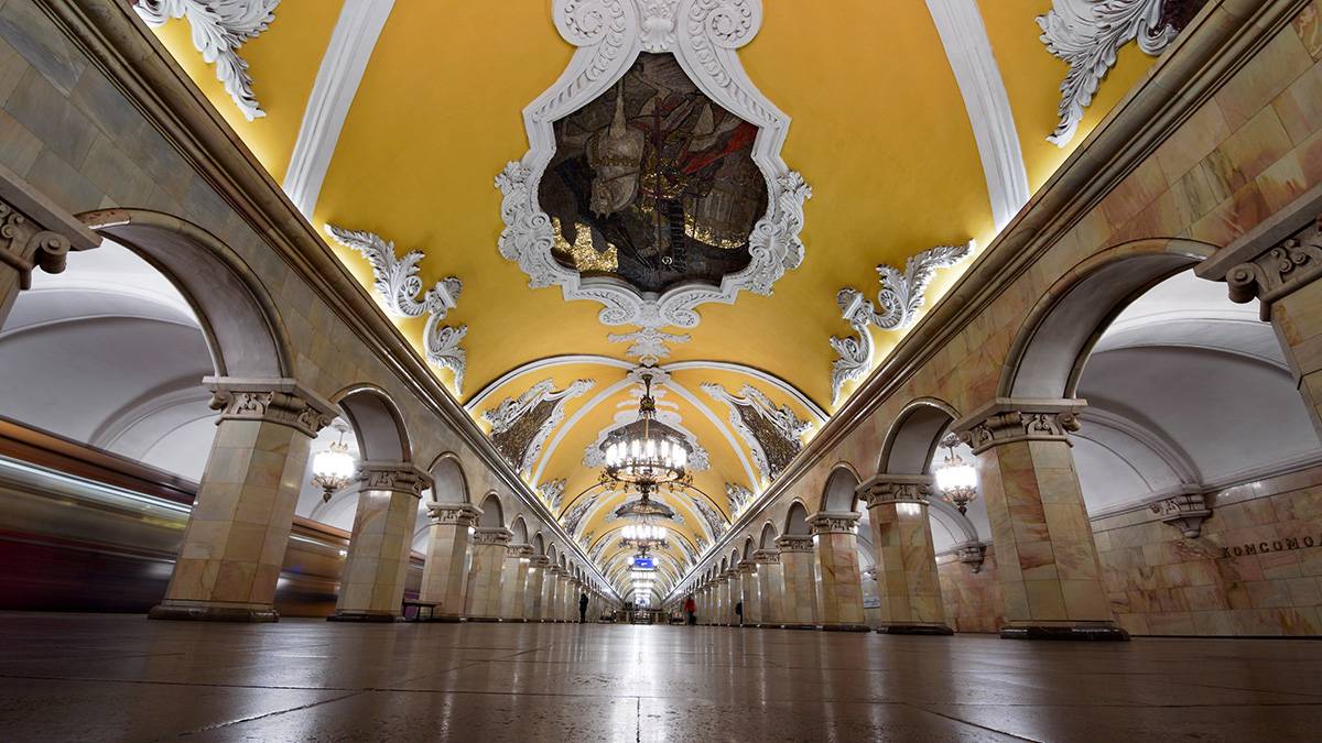 Капремонт вестибюля станции метро «Комсомольская» закончится весной 2023 года