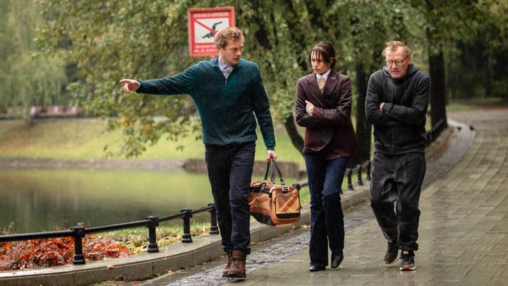 Тихон Жизневский и Диана Пожарская в ленте «Либерея: Охотники за сокровищами»