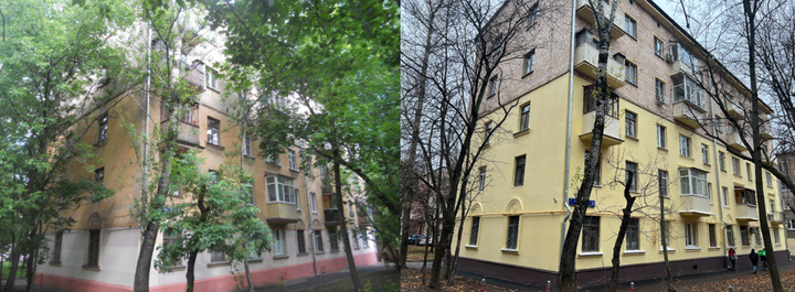 Капремонт дома в неоклассическом стиле завершен на востоке Москвы