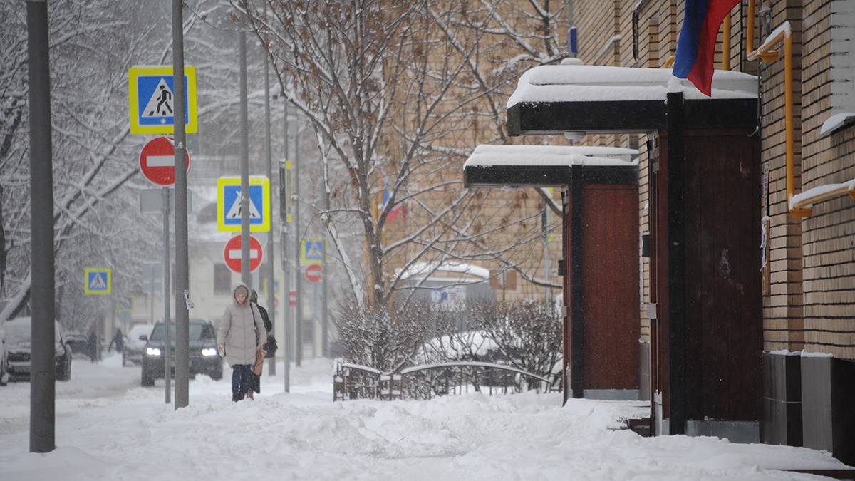 Метеоролог Леус: Снегопад в Москве продлится до 5 марта