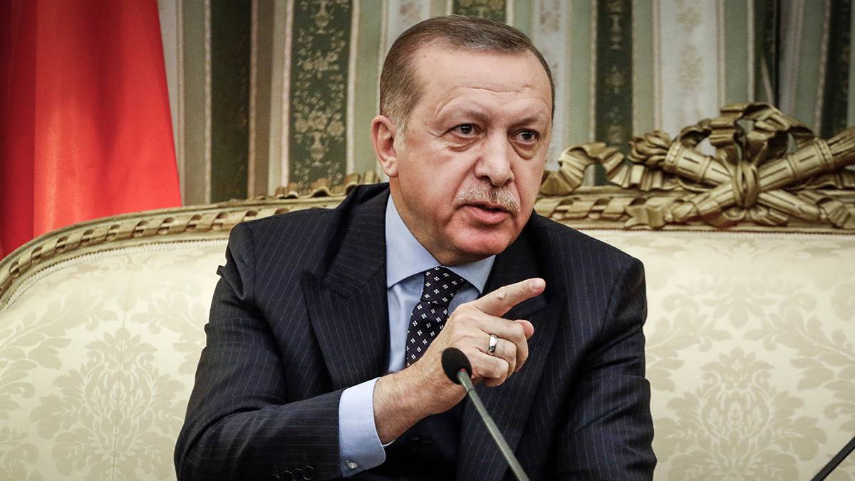 Эрдоган заявил, что Макрон не обладает квалификацией главы государства