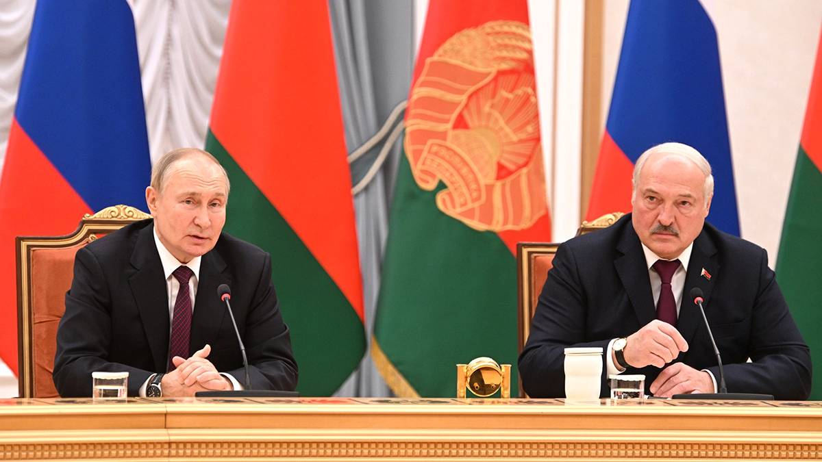 Путин и Лукашенко обсудили вопросы безопасности, военного сотрудничества и экономики двух стран