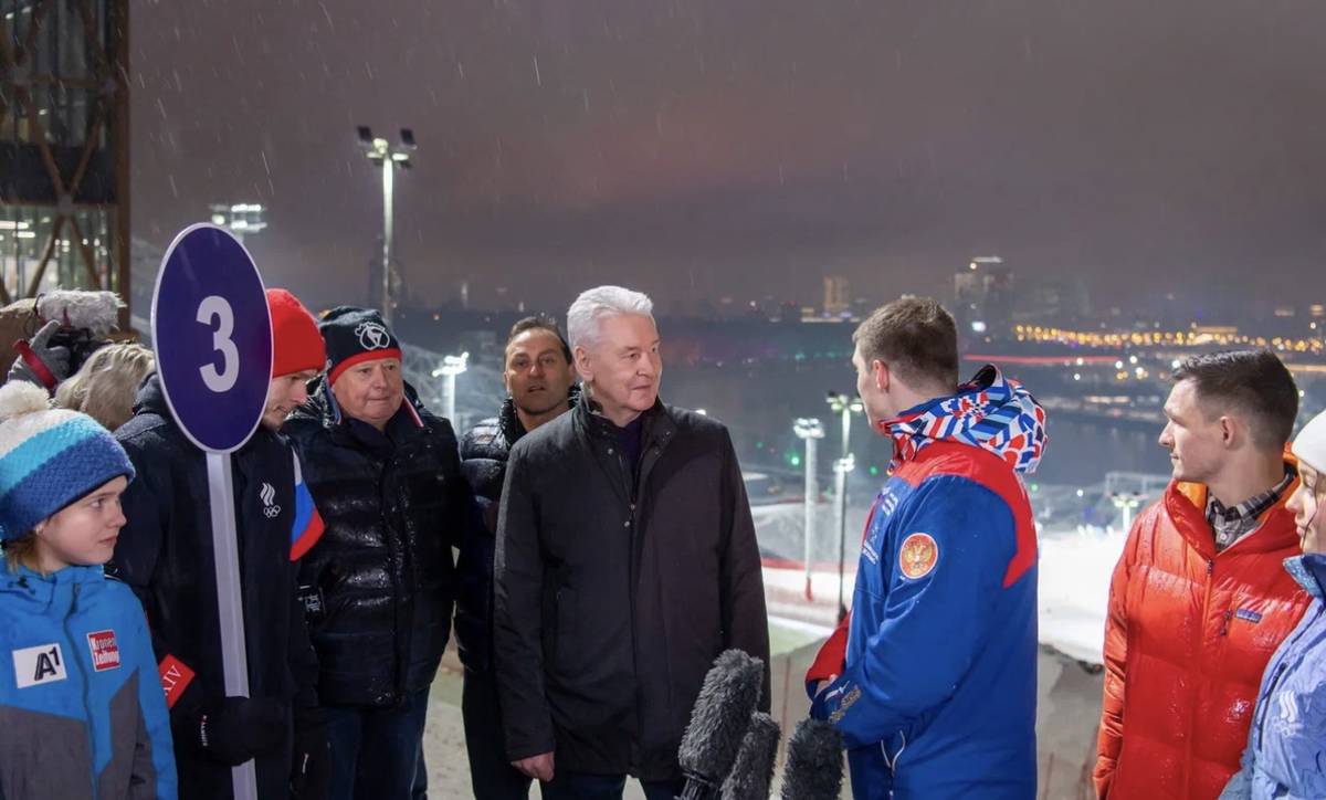 Собянин открыл горнолыжный комплекс на Воробьевых горах в преддверии Кубка России