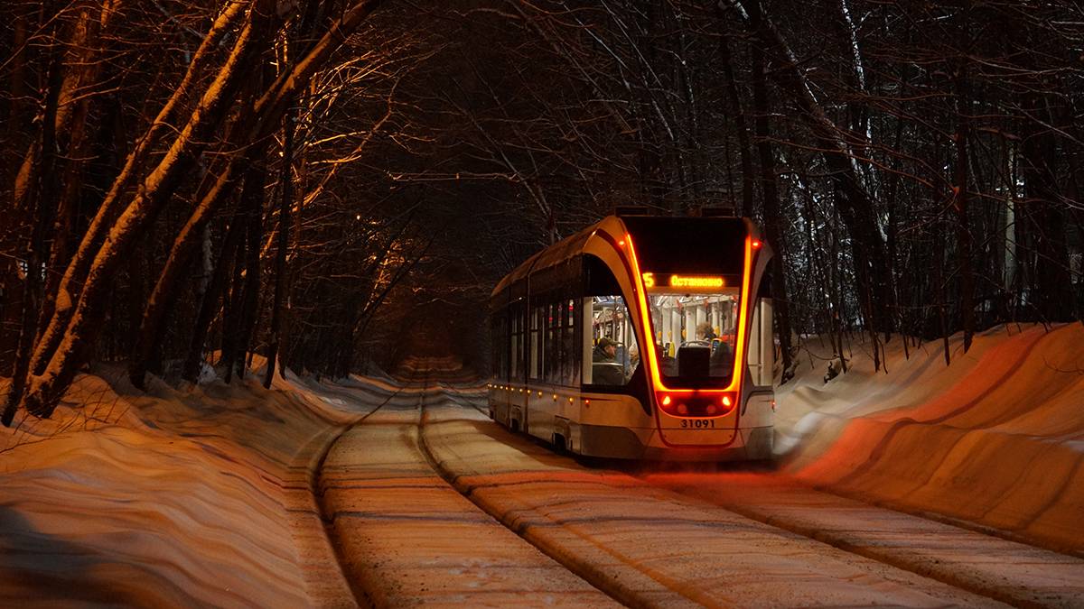 Ряд трамвайных остановок перенесут в Москве с 11 февраля