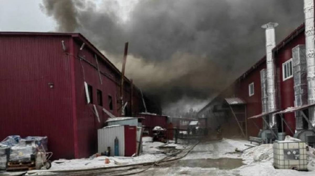 Взрыв произошел на металлургическом заводе «Молирен» в Подмосковье