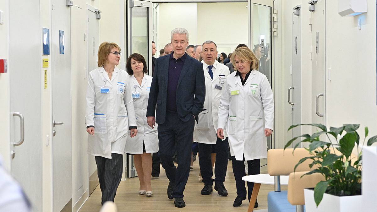 Сергей Собянин подвел итоги двух месяцев работы флагманского центра больницы имени В.В. Вересаева