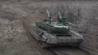 Сгоревший танк ВС России произвел 10 выстрелов и уехал с поля боя