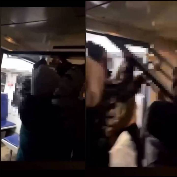 Прокуратура ищет группу подростков, повредивших дверь в пригородном поезде