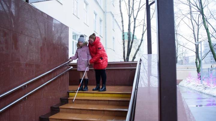 Полгода исполнилось первому Всероссийскому центру для незрячих детей на базе столичной Школы-интерната № 1