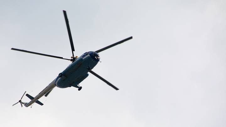 Вертолет Ми-8 потерпел крушение в аэропорту Внуково