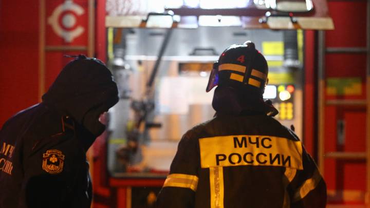 Возгорание произошло в одноэтажном здании на востоке Москвы