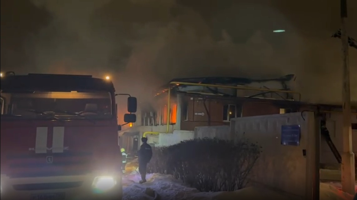 Пожар произошел на вагоноремонтном заводе в Коломне
