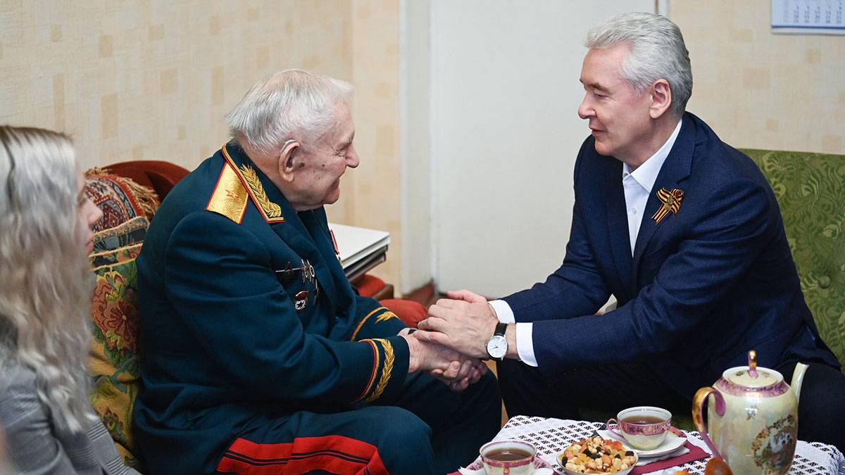 Сергей Собянин рассказал о городских мерах поддержки ветеранов Великой Отечественной войны