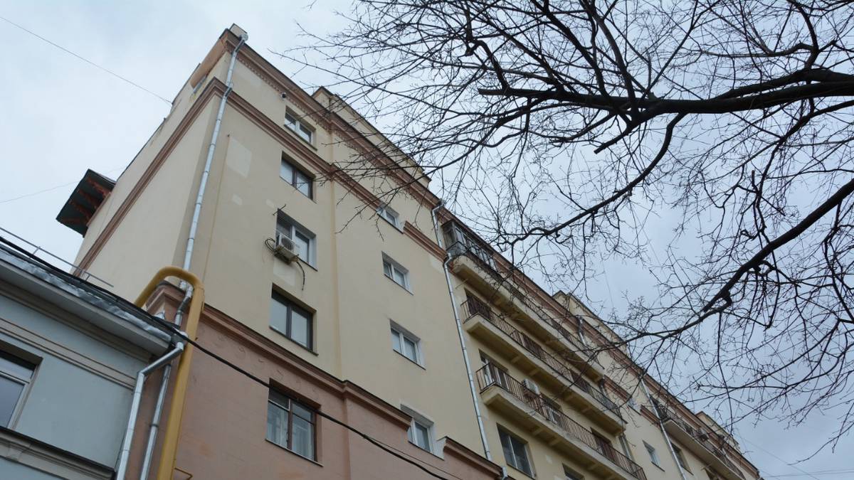 Фасад дома архитектора Гамзе в Москве отремонтируют в 2023 году