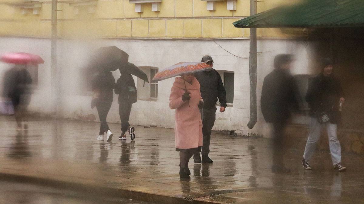Небольшой дождь и облачность ожидают москвичей в воскресенье