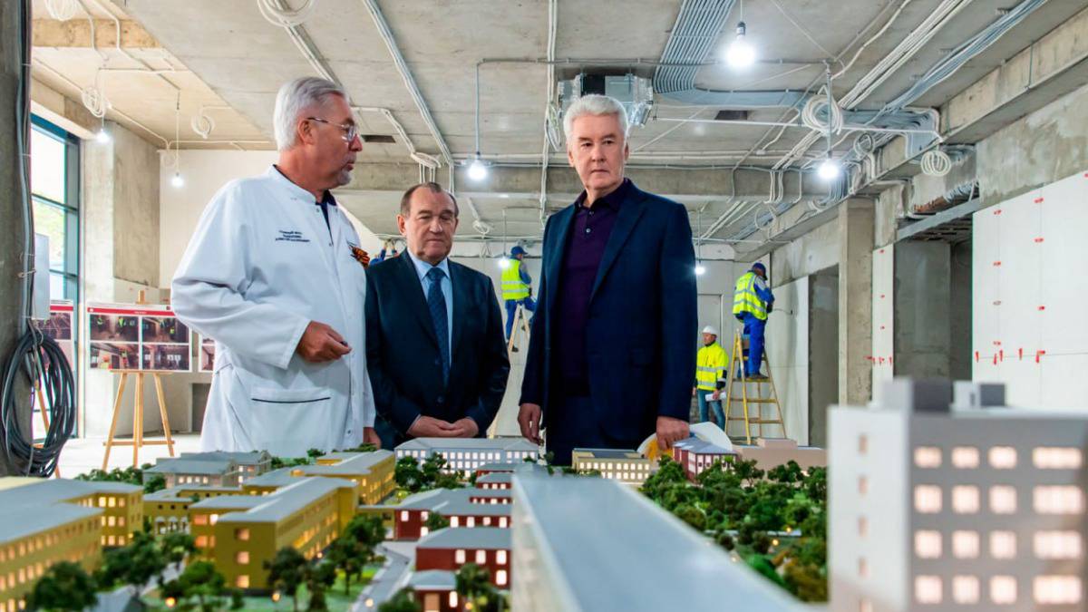 Собянин анонсировал открытие флагманск­ого центра Боткинской больницы в этом го­ду