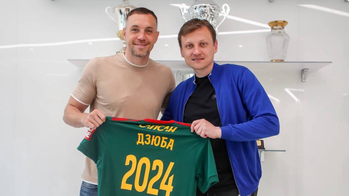 Дзюба продлил контракт с «Локомотивом» на один год