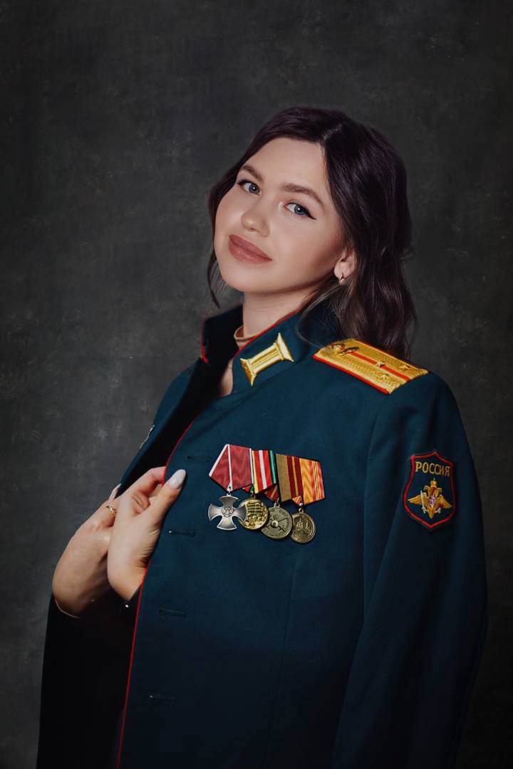 Марина, супруга старшего лейтенанта / Фото: Пресс-служба проекта «Жена героя»