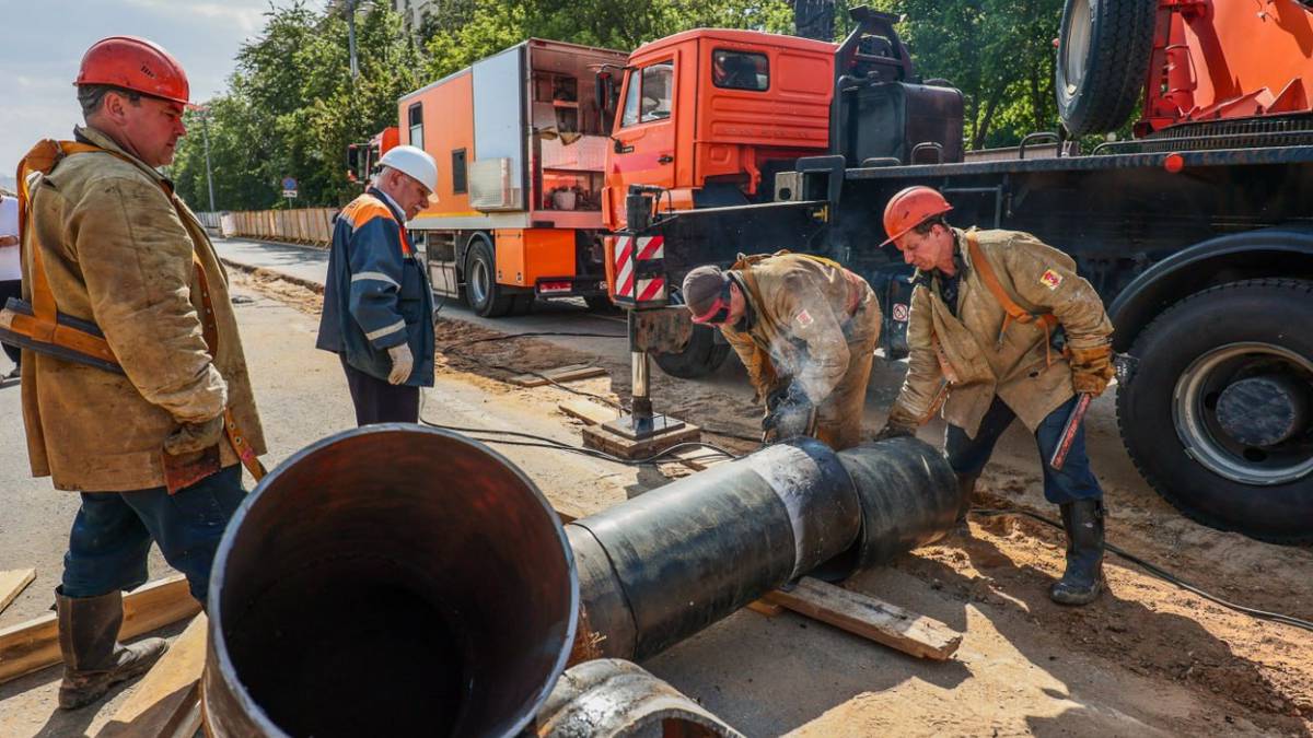 Собянин сообщил о завершении реконструкции Фрунзенского газопровода-дюкера