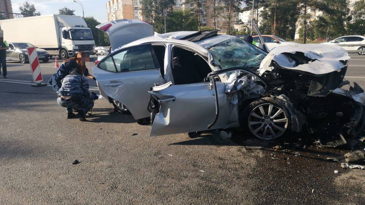 Три человека пострадали в результате ДТП на Новорязанском шоссе 