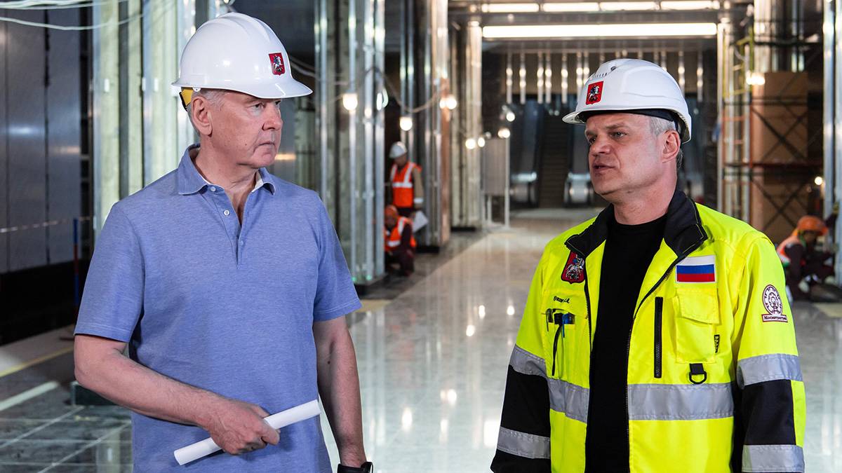 Собянин: Основные строительные работы на Троицкой линии метро завершат до конца 2024 года