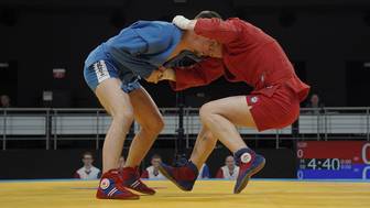 Российские самбисты заняли первое место в общем медальном зачете Кубка мира