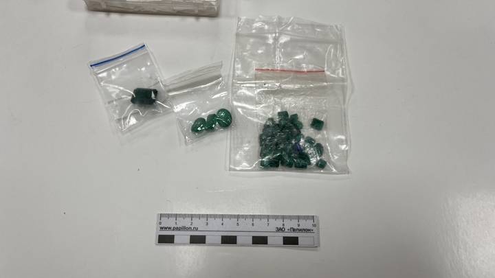 Таможенники в аэропорту Внуково изъяли у контрабандиста крупную партию драгоценных камней