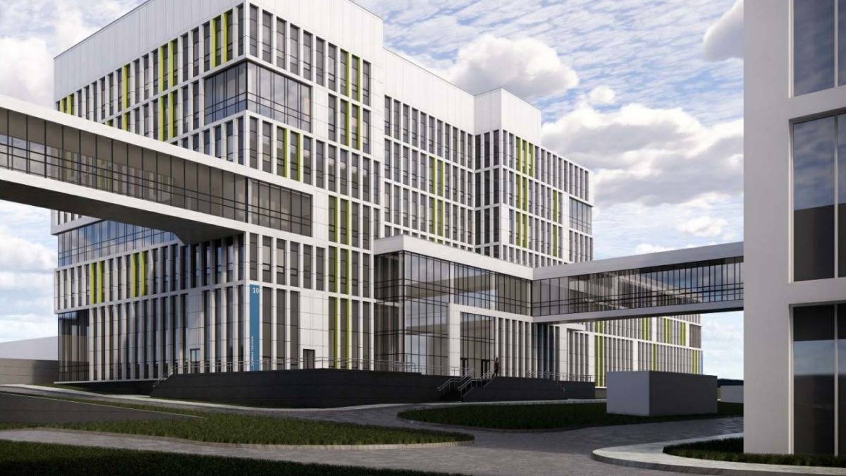 Новый лучевой корпус больницы в Коммунарке готов более чем на 40 процентов