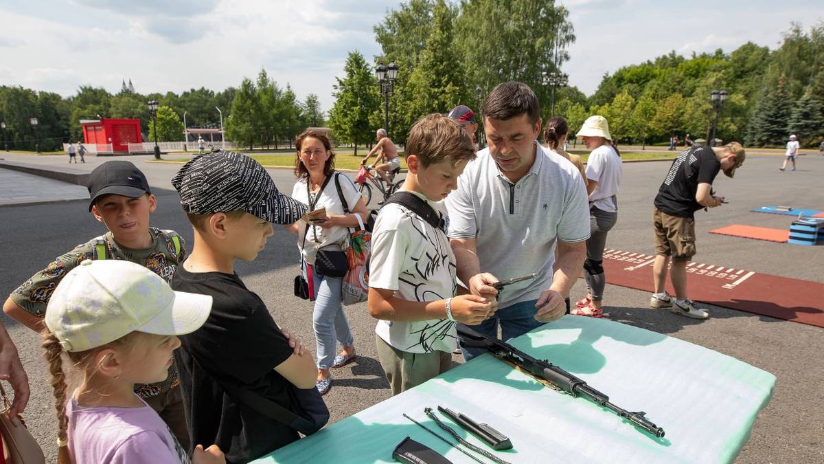 Фото на парке победы