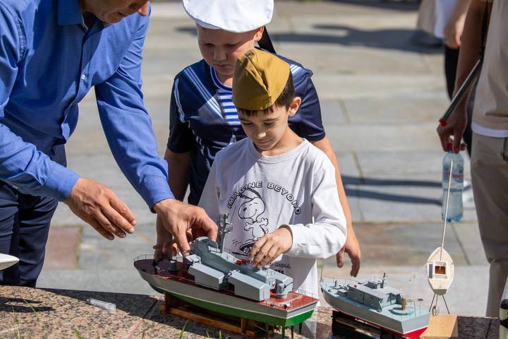 В День ВМФ Музей Победы посетили более шести тысяч человек