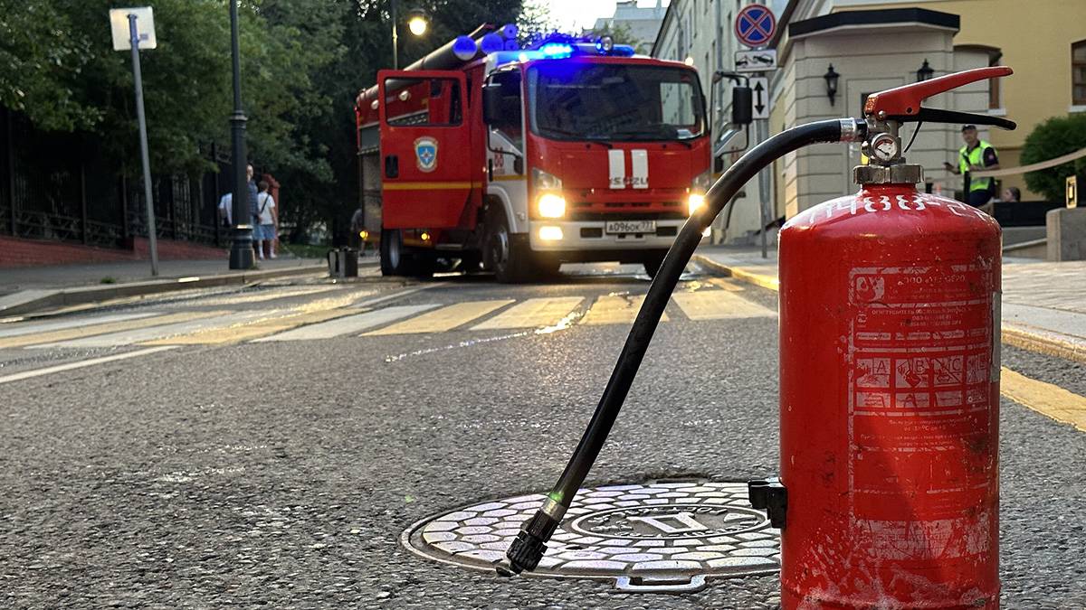 Пожарные ликвидировали возгорание в ресторане на Краснодарской улице