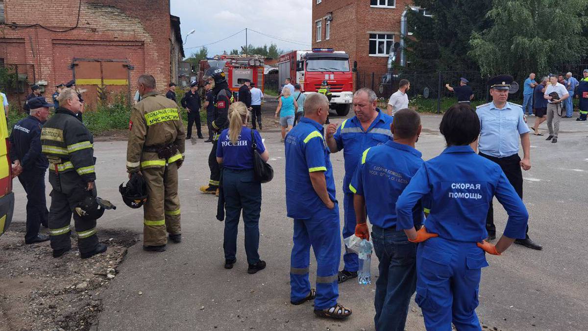 Девять человек пропали без вести при взрыве на заводе в Сергиевом Посаде 