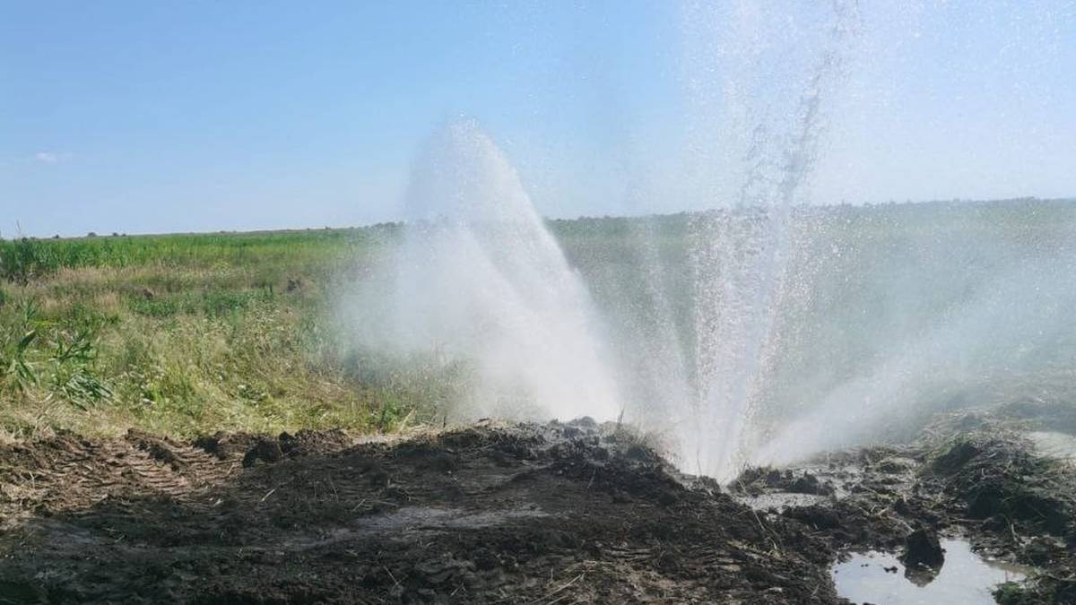 Власти Зернограда в Ростовской области сообщили о диверсии на водоводе 