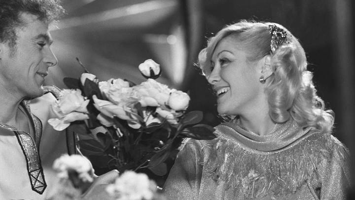 Телеперадача «Голубой огонек», 1982 год / Созинов Виталий / Фотохроника ТАСС  Телеперадача «Голубой огонек», 1982 год / Созинов Виталий / Фотохроника ТАСС