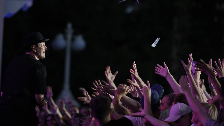 Концерт Сергея Безрукова и группы «Крестный папа» / Фото: Мария Лукина / Вечерняя Москва