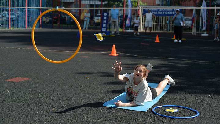 День физкультурника в Крылатском / Фото: Александр Кочубей / Вечерняя Москва