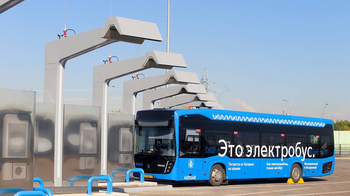Первый в РФ Дом для электробусов «Красная Пахра» в ТиНАО проработал 500 дней