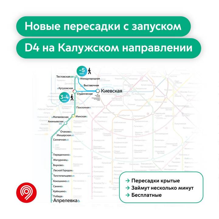 Москвичам рассказали, как изменятся поездки на транспорте с запуском МЦД-4
