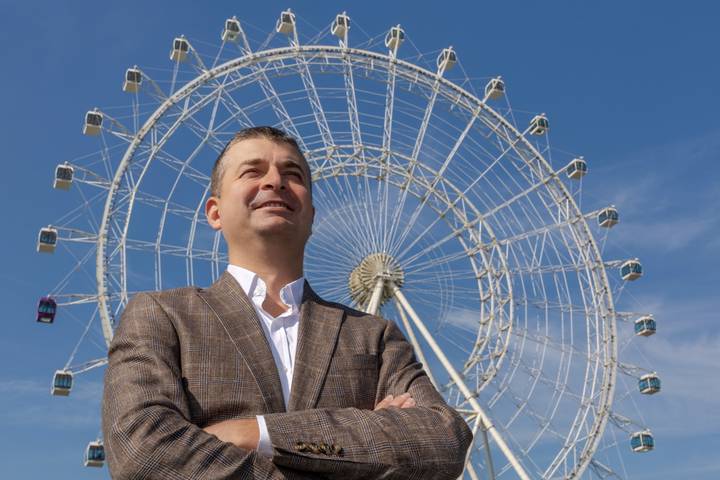 Колесо обозрения «Солнце Москвы»: один год на высоте