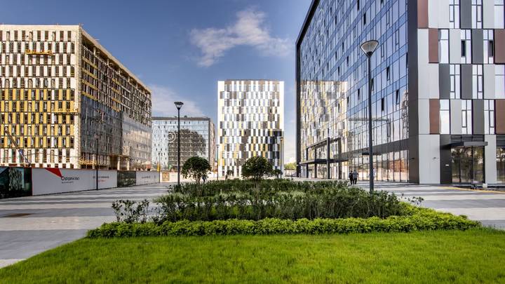 Пятый корпус бизнес-центра возвели в Бутырском районе по программе стимулирования создания мест приложения труда Пятый корпус бизнес-центра возвели в Бутырском районе по программе стимулирования создания мест приложения труда