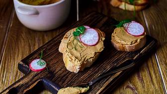 Сытный мусс из куриной печени