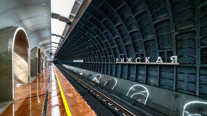 Станция «Рижская» Большой кольцевой линии / Фото: АО «Мосинжпроект»