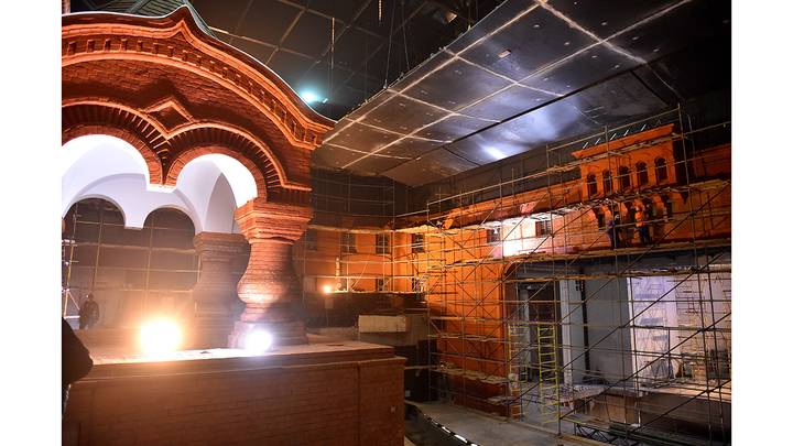 Реконструкция театра «Геликон-опера» / Фото: АО «Мосинжпроект»