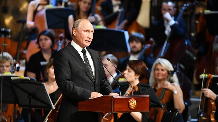 Владимир Путин на открытии концертного зала «Зарядье» / Фото: АГН Москва