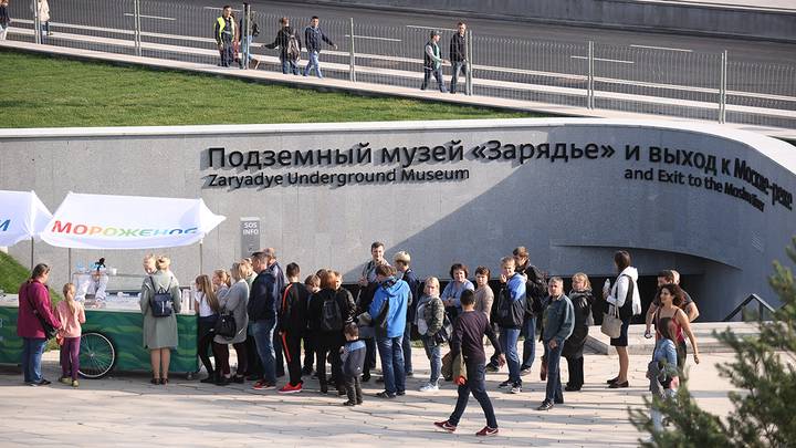 Подземный музей «Зарядье» / Фото: АГН Москва